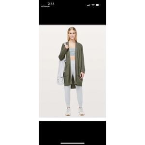 Lululemon Still at Ease Wrap Long Cardigan